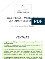 Mercosur con el Perú