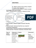 Earthquake Guided Notes