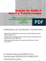 Codificação de Audio II - 2016