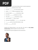 Download Simple Present - Descriptive Text by sakera_blater4741 SN32873013 doc pdf