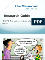 Research Guide: HOW TO: Find and Use Reliable Internet Sources