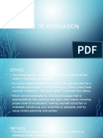 Modes of Persuasion