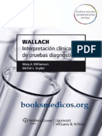 Wallach Interpretacion Clinica de Pruebas Diagnosticas 9a Edicion