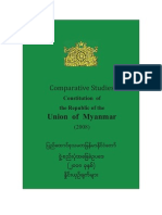 Comparative Studies Constitution of the Union of Burma