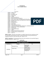 Chapter 400 Use Classifications