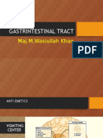 Gastrintestinal Tract: Maj.M.Wasiullah Khan