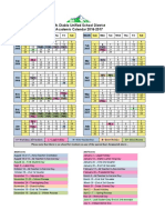 Mt. Diablo Unified School District Academic Calendar 2016-2017