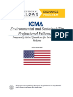FAQ Environmental Professional Fellows Program 2017