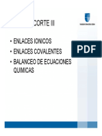 Modulo 7 - Enlaces Quimicos y Balanceo de Ecuaciones Quimicas