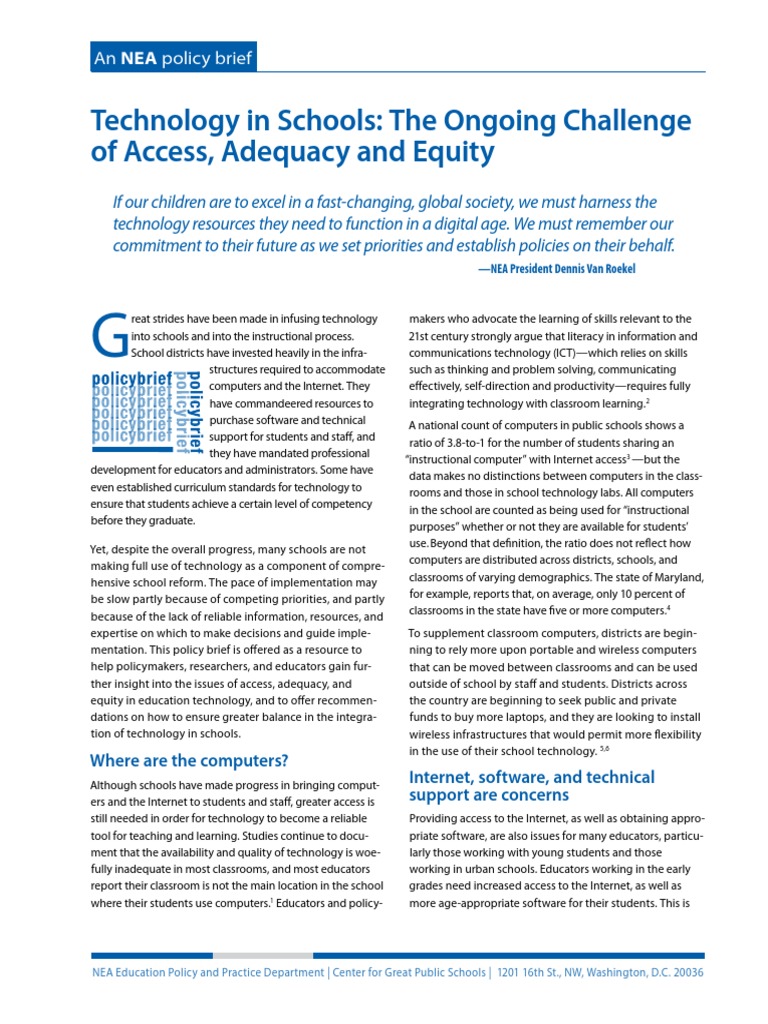 technology in schools article | Educational Technology | Teachers