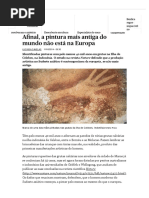 Afinal, A Pintura Mais Antiga Do Mundo Não Está Na Europa - PÚBLICO