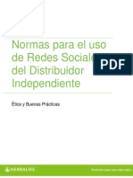 Redes Sociales - Normas para El Distribuidor Independiente PDF