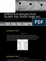 Atmega16 Dengan Push Button Dan Seven Segmen