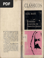 Filosofia Da Natureza Em Democrito e Epicuro