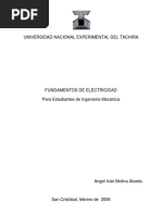 ELECTROTECNIA - Fundamentos de Electricidad - Prof. Angel Ivan Molina Alcedo
