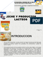 Procesamiento de leche y productos lácteos