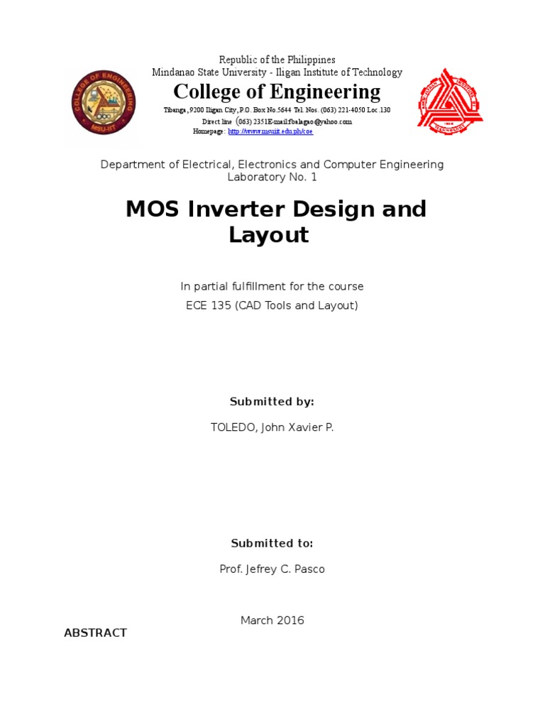 College of Engineering: Submitted by | PDF | Technology & Engineering ...