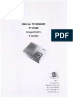 Manual de Operacion Coagulometro RT2204C