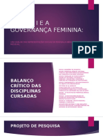 Urraca i e a Governança Feminina Qualificação