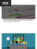 5 Keys to High Availability Applications