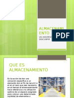 Presentacion de Almacenamiento