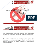 The Culprit of Gout - Uric Acid