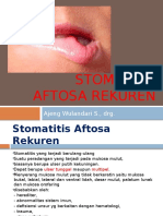 Stomatitis Aftosa Rekuren