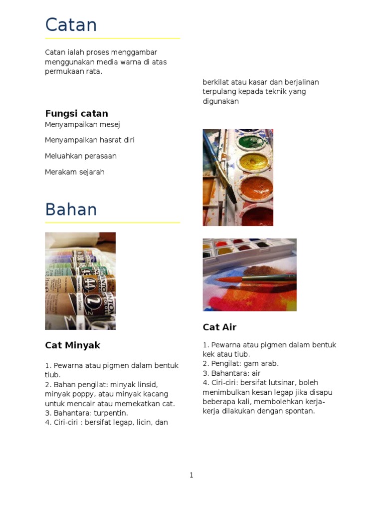 Definisi Catan Pdf