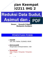 04 Reduksi Data Sudut, Azimuth, Jarak