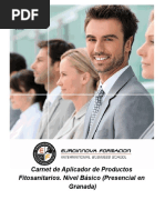 Carnet de Aplicador de Productos Fitosanitarios. Nivel Básico (Presencial en Granada)