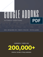 Google Addons and Google Apps Script PDF