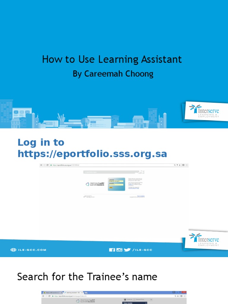 How To Use Learning Assistant | PDF