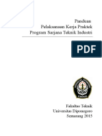 KP] Panduan Kerja Praktek Teknik Industri