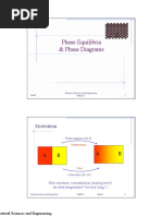 Phase Equilibria and Phase Diagrams Presentation