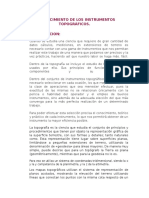 Reconocimiento de Los Instrumentos Topográficos