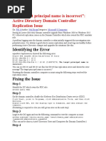 Repadmin Examples | Pdf | Active Directory | Replication (Computing)