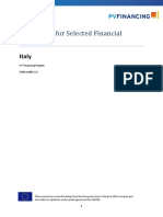 D3.2 Fact Sheets on Financial Schemes Italy