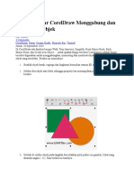 Tutorial Dasar CorelDraw Menggabung Dan Memotong Objek