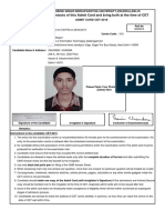 Take Two Printouts of This Admit Card and Bring Both at The Time of CET