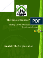 The Binalot Dahon Program: Building Growth-Oriented Enterprises Through An Advocacy