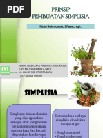 Download 1 PRINSIP PEMBUATAN SIMPLISIApdf by Syaharuni S SN328832353 doc pdf