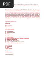 Download Contoh Makalah Hukum Adat Tentang Kehidupan Suku Dayak by Hafis ahmad SN328832582 doc pdf