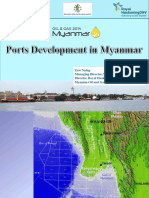 Port Development in Myanamr