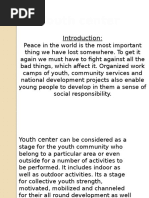 Download Case Study of Youth Center by MohammedAasimUmair SN328837864 doc pdf