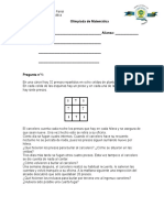 Olimpiada de Matemática