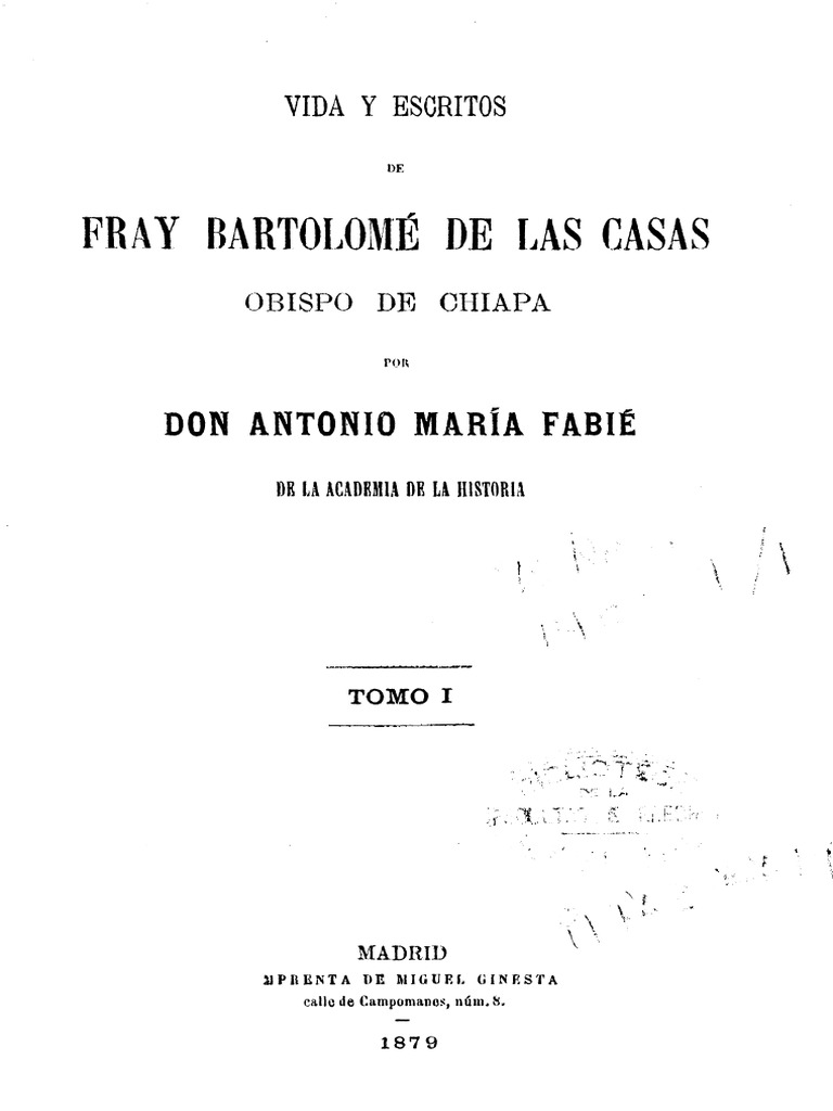 Bartolome de Las Casas | PDF | Cristobal colon | EspaÃ±a