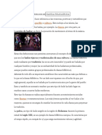 Definición Dedanza Folklórica