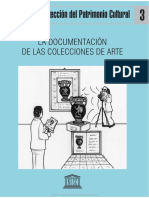 Manual de Protección Del Patrimonio Cultural 3 La Documentación de Las Colecciones de Arte