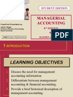 Managerial Accounting Hansen Mowen 8th Edition Chapter 1.ppt