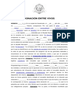 Donacion Entre Vivos PDF